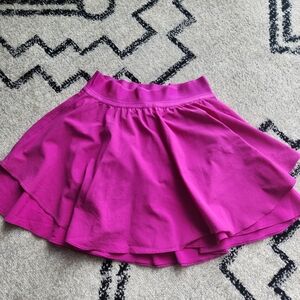 Lululemon Athletica Vibrant Pink Skater Skirt